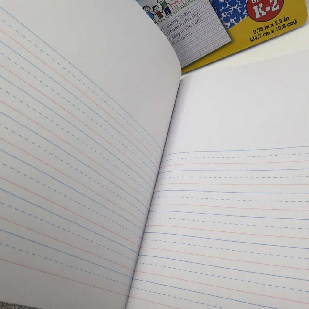 Lot‎ of 2 Primary Journal Composition Books K-2 Picture Story Handwriting Draw